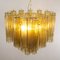 Brown Murano Glass Ceiling Chandelier, 1990s 5