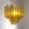 Brown Murano Glass Ceiling Chandelier, 1990s 3