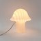 Striped Mushroom Table Lamps from Peill & Putzler, Germany, 1970s, Set of 2 5