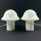 Striped Mushroom Table Lamps from Peill & Putzler, Germany, 1970s, Set of 2, Image 2