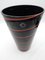 News Vaso nero con spirale rossa di Carlo Nason, 2000, Immagine 3