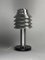 Lámpara de mesa de aluminio con forma de hongo de la era espacial atribuida a Hans Agne Jakobsson para Markaryd, Suecia, años 60, Imagen 11
