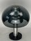 Lámpara de mesa de aluminio con forma de hongo de la era espacial atribuida a Hans Agne Jakobsson para Markaryd, Suecia, años 60, Imagen 9