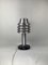 Space Age Aluminum Mushroom Dome Table Lamp attributed to Hans Agne Jakobsson for Markaryd, Sweden, 1960s, Image 4
