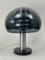 Lámpara de mesa de aluminio con forma de hongo de la era espacial atribuida a Hans Agne Jakobsson para Markaryd, Suecia, años 60, Imagen 16