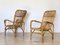 Bamboo & Wicker Armchairs, 1970s, Set of 2 2