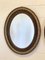 Vintage Oval Mirrors, 1920s, Set of 2 2
