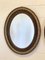 Vintage Oval Mirrors, 1920s, Set of 2, Image 2