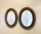Vintage Oval Mirrors, 1920s, Set of 2 1