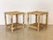 Bamboo & Wicker Tables, Set of 2 1