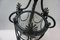 French Neoclassical Bronze & Glass Hall Lantern, 1890s, Image 5