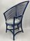 Sculptural Rattan & Bamboo Dining Chairs from Flechtatelier Schütz, Germany, 1970s, Set of 4, Image 4