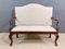 Französisches Vintage Louis XV Sofa aus Nussholz 1