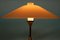Mushroom Table Lamps with Glass Shades, Set of 2, Image 4