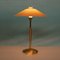 Mushroom Table Lamps with Glass Shades, Set of 2 5