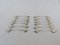 German Art Deco Silver-Plated Duck Knife Rests from WMF Geislingen, Set of 12, Image 1