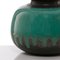 Ceramic Vase from Scheurich with Green Drip Glaze, West German, 1970s 5