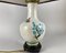 Vintage Cloisonné Table Lamp with Peony Decoration, China, 1970s 4