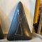 Mid-Century Modern Paintings on Mural Triangular Glass Plates, 1950s, Set of 2 8