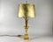 Gilt Brass Table Lamp by Maison Charles for Boulanger, Belgium, 1980s, Image 1