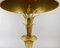Gilt Brass Table Lamp by Maison Charles for Boulanger, Belgium, 1980s 9
