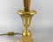 Gilt Brass Table Lamp by Maison Charles for Boulanger, Belgium, 1980s 7