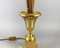 Gilt Brass Table Lamp by Maison Charles for Boulanger, Belgium, 1980s, Image 7