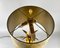 Gilt Brass Table Lamp by Maison Charles for Boulanger, Belgium, 1980s 8