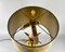 Gilt Brass Table Lamp by Maison Charles for Boulanger, Belgium, 1980s, Image 8