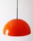 Plafonnier Space Age Orange par Frank Bentler pour Wila, 1970s 7