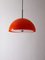 Space Age Orange Ceiling Lamp by Frank Bentler for Wila, 1970s 8