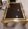 Large Brass & Acrylic Glass Coffee Table from Liwans 5