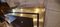 Grande Table Basse en Laiton et Verre Acrylique de Liwans 11