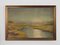 Artista escandinavo, El río, años 70, óleo sobre lienzo, Enmarcado, Imagen 2
