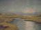 Artista scandinavo, The River, anni '70, Olio su tela, Con cornice, Immagine 7