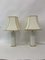 Swirl Tischlampen aus Keramik, Italien, 1970er, 2er Set 5