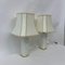 Lámparas de mesa Swirl de cerámica, Italia, años 70. Juego de 2, Imagen 6