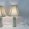 Ceramic Swirl Table Lamps, Italy, 1970s, Set of 2 3