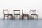 Chaises de Salle à Manger Rungstedlund par Ole Wanscher pour Poul Jeppesen Furniture Factory, 1950s, Set de 4 2