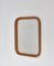 Scandinavian Modern Wall Mirror in Oakwood by Hans J. Wegner, Denmark, 1950s, Image 7