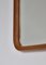 Scandinavian Modern Wall Mirror in Oakwood by Hans J. Wegner, Denmark, 1950s 4