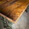 Standing Table with Green Cast Iron Chassis 5