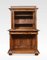 Carved Walnut Cabinet on Stand 11