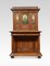 Carved Walnut Cabinet on Stand, Image 1