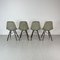 DSW Side Chairs in Faded Seafoam Green by Eames for Herman Miller, 1960s, Set of 4 3