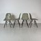 DSW Side Chairs in Faded Seafoam Green by Eames for Herman Miller, 1960s, Set of 4 2