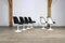 Tulip Dining Chairs in Black Leather by Eero Saarinen for Knoll, 1960s, Set of 6 11