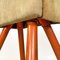 Mid-Century Orange Metal & Brown Tan Suede Gym Horse, Northern European, 1960s 6