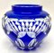 Cobalt Blue Crystal Vase from Val Saint Lambert, 1950s, Image 5
