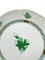 Chinese Bouquet Apponyi Green Dinner Plates from Herend, 1960s, Set of 6 2